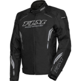 FLM Motorradjacke mit Protektoren Motorrad Jacke Sports Textiljacke 6.0 anthrazit L, Herren, Sportler, Sommer - 1