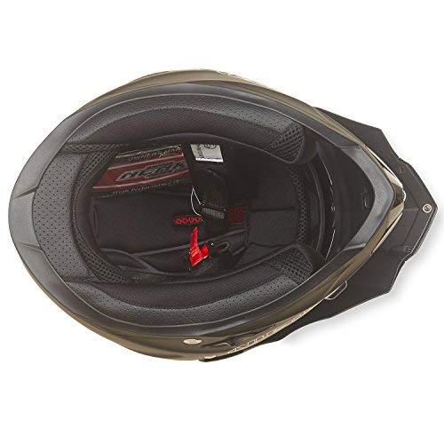 Stark ATO GS War Rot Crosshelm Mit Visier Für Quad ATV Enduro Motorradhelm Ece 2205 Groesse M 57 58cm 1