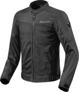 REV'IT! Motorradjacke mit Protektoren Motorrad Jacke Eclipse Textiljacke schwarz L, Herren, Tourer, Ganzjährig - 1